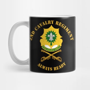 2nd Cavalry Regiment DUI - Always Ready Mug